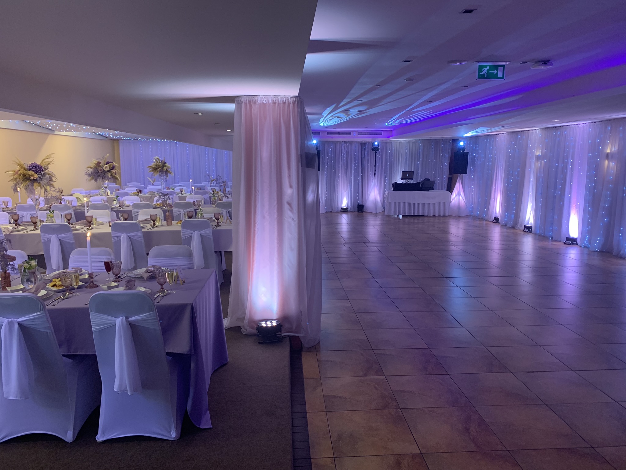 Spoločenské akcie – sála